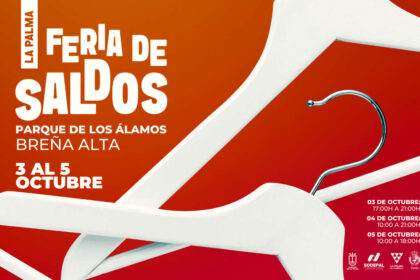 Maru La Palma en la Feria de Saldos 2025 en Breña Alta