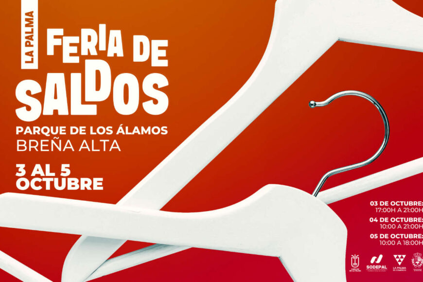 Maru La Palma en la Feria de Saldos 2025 en Breña Alta